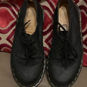 The original Doc Martens Everlay Boys Black Shoe